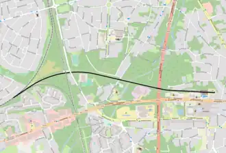 Spoorlijn 21D op de kaart