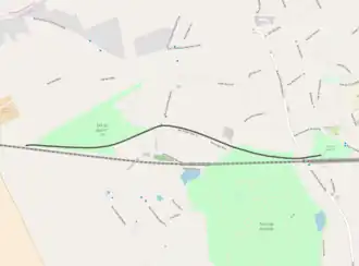 Spoorlijn 250 op de kaart