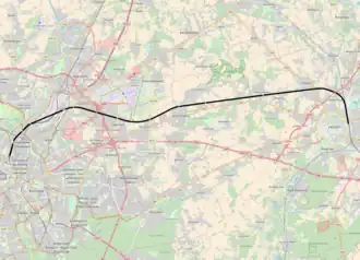 Spoorlijn 36N op de kaart