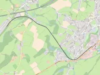 Spoorlijn 39A op de kaart