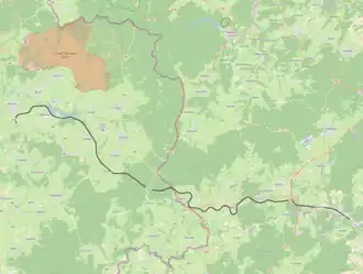 Spoorlijn 45A op de kaart