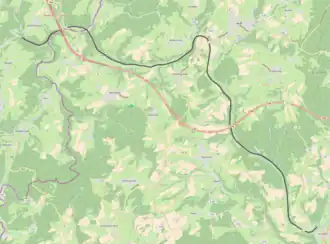 Spoorlijn 46 op de kaart