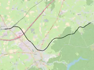 Spoorlijn 49 op de kaart