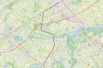 Spoorlijn 56 op de kaart