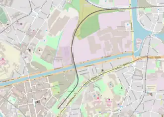 Spoorlijn 58A op de kaart