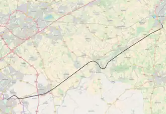 Spoorlijn 85 op de kaart