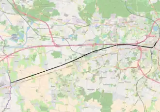 Spoorlijn 97 op de kaart