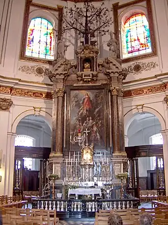 Interieur basiliek van Scherpenheuvel