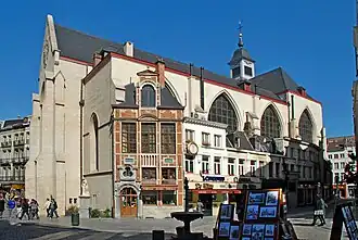De Sint-Niklaaskerk in Brussel