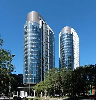 Mobiustorens in Brussel in 2021