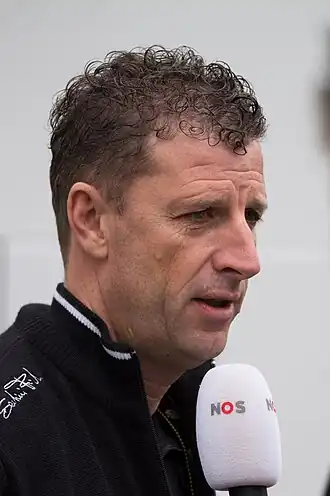Frans Maassen bij de Tour de France in 2014.