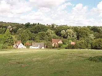 Bell's Corner (voorgrond) en Polstead