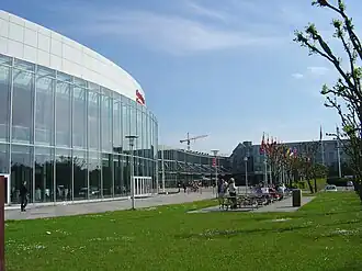 Het Bella Center gezien vanuit het noordwesten