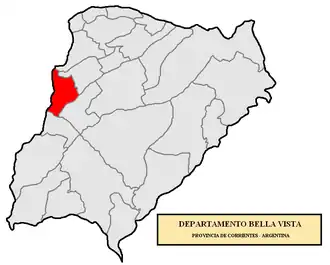 Kaart van departement