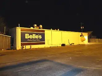 Gevel van Belle's Texas Hen House (Abilene) in 2011