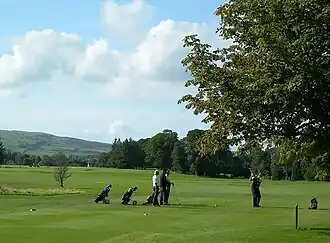 Afslagplaats van hole 12