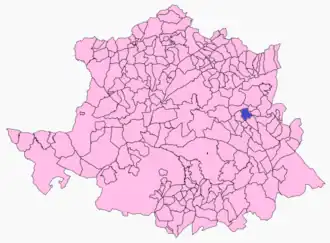 Kaart van Belvís de Monroy