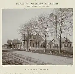 Stroomgemaal van de Dongepolders, 1902