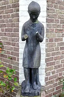 Meisje met een blokfluit (Lou Manche, 1954)