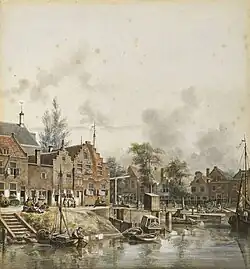 De bemuurde Weerd, Utrecht, tekening
