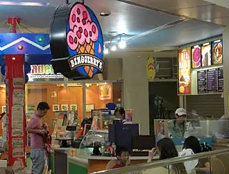 Een Ben & Jerry's-winkel in Singapore