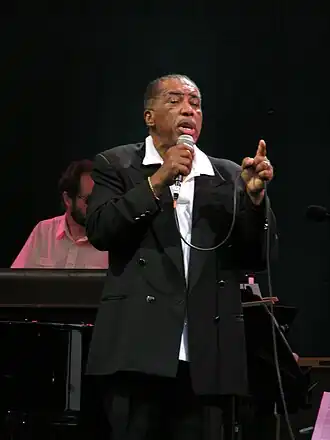Ben E. King tijdens een concert in 2007