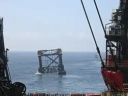 Lancering van de Benguela Belize basistoren (15/16)