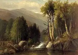 Mount Washington van aan de Ellis-rivier, Benjamin Champney