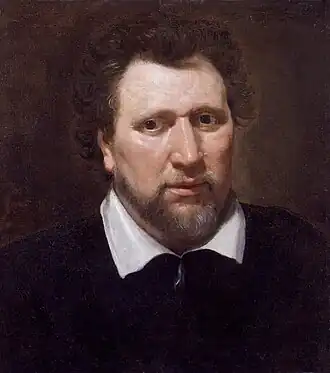Ben Jonson, portrettering van Abraham van Blyenberch, ca. vroege 19e eeuw