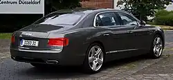 Flying Spur, achteraanzicht