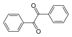 Structuurformule van benzil