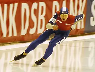 Nijenhuis tijdens wereldbekerwedstrijd (2008)