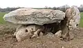 Overblijfsel van Dolmen de Bercenay-le-Hayer