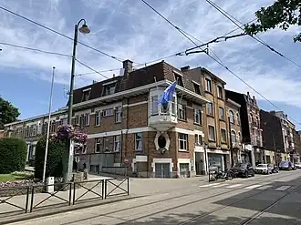 Het gemeentehuis van Sint-Agatha-Berchem