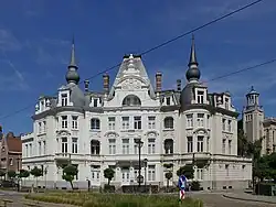 Monumentale woningen - Cogels-Osylei (Berchem) (1897-1899).