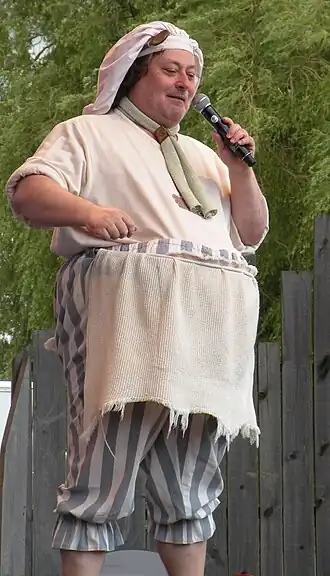 Dirk Bosschaert als Berend Brokkenpap in Plopsaland (2012)