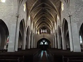 Interieur naar het westen