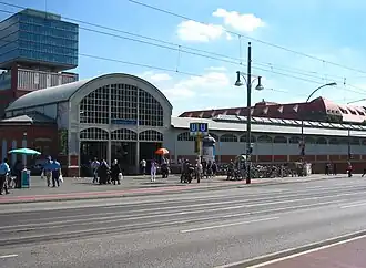 Ingang van het metrostation
