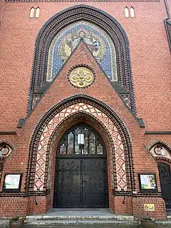 De Auenkirche aan de Wilhelmsaue