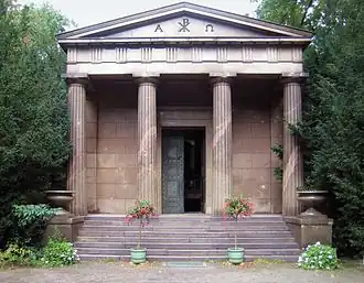 Mausoleum in het Slotpark Charlottenburg