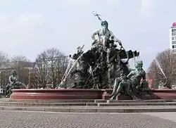 Neptunbrunnen in Berlijn
