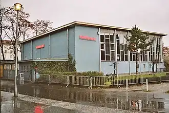 Tränenpalast in december 2004, het was toen een cultureel centrum