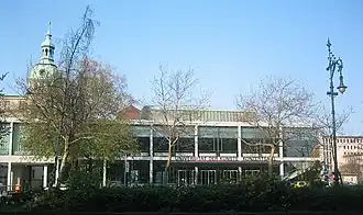 De concertzaal aan de Fasanenstraße