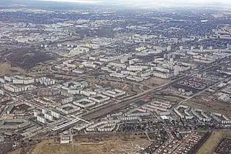 Marzahn van boven gezien