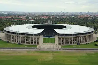 Olympiastadion Berlin in Westend