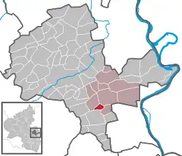 Kaart van Bermersheim