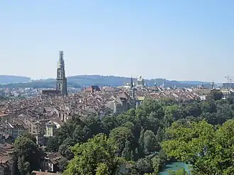 Zicht op Bern
