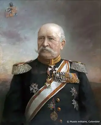 Bernard de Gélieu rond 1890.