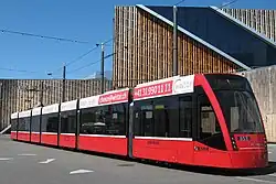De laatste Combino Classic trams in Bern hebben een gestroomlijnde kopvorm.