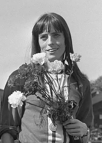 Berny Boxem-Lenferink in 1972